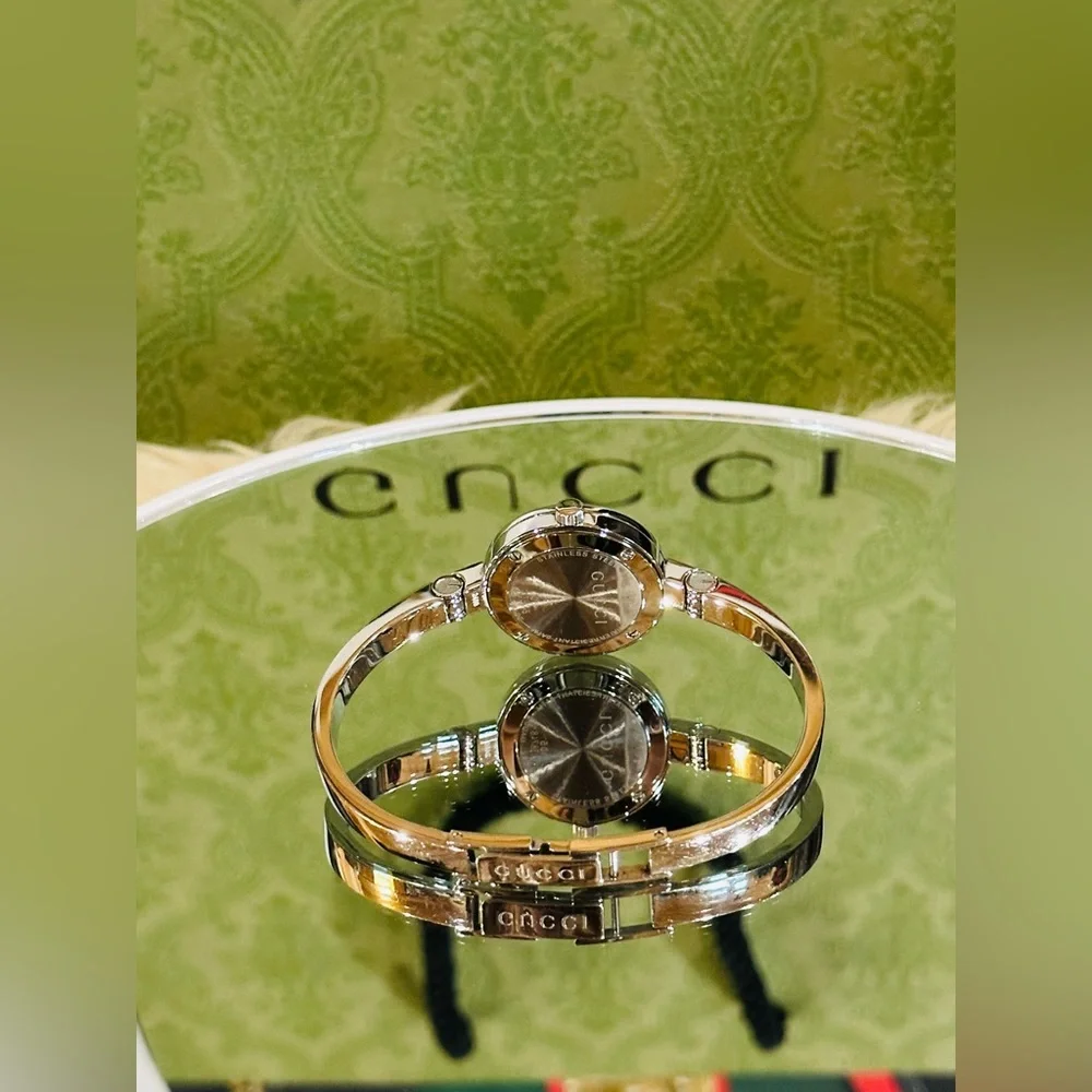 💎 GUCCI WATCH SHERRYLINE WATER RESISTANT w/Box Size 7” - Picture 10 of 12